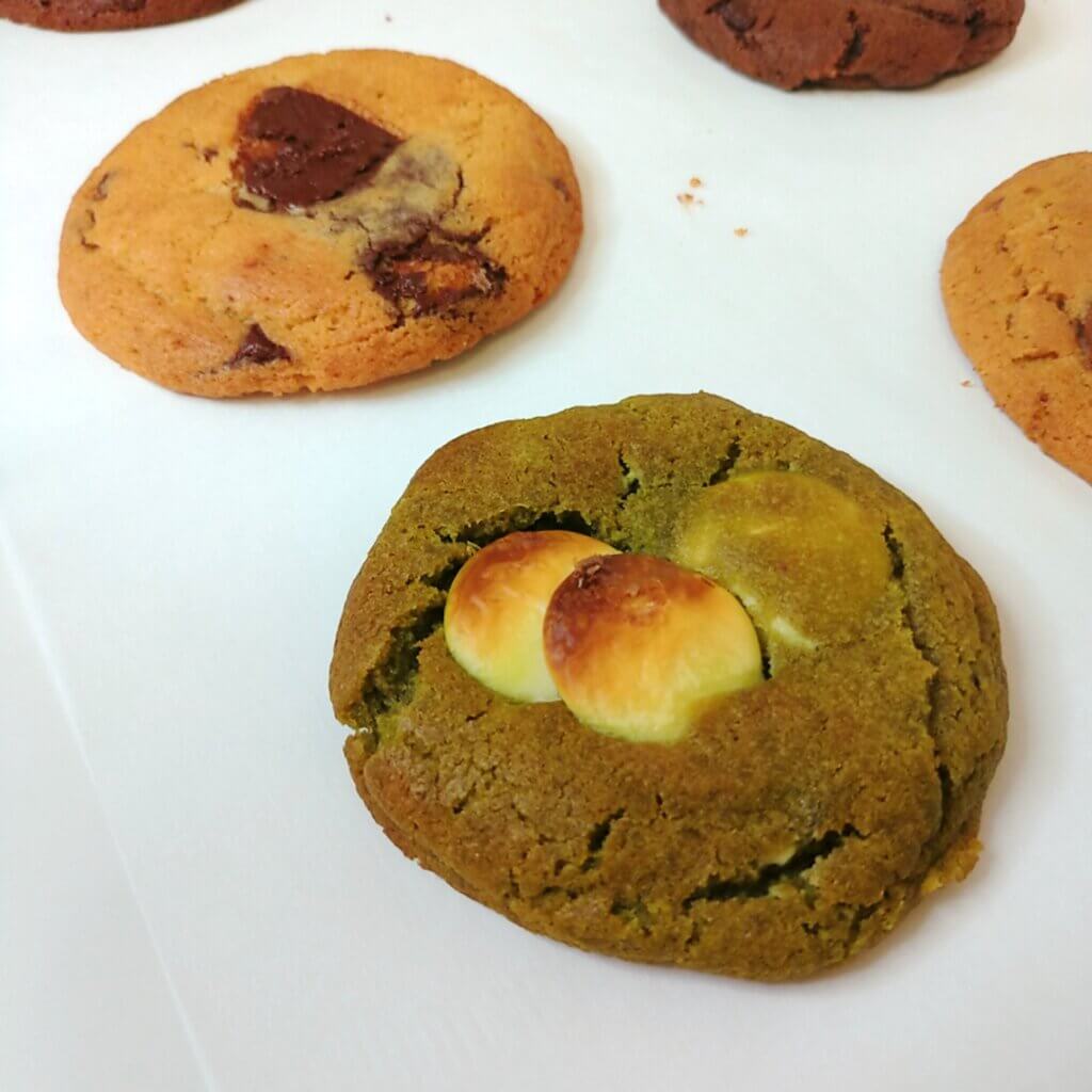 ベンズクッキーのクッキー（抹茶＆ホワイトチョコレート）